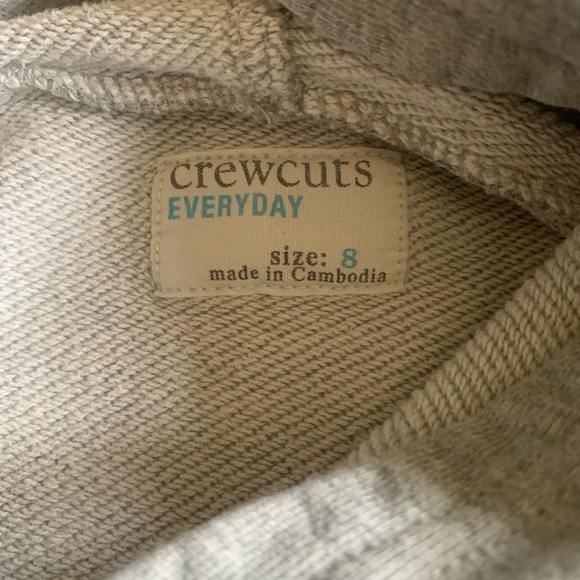 J Crew Crewcuts Hoodie and Jogger Pant Size Small 8 - Picture 3 of 5